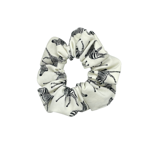 Magic zebra scrunchie