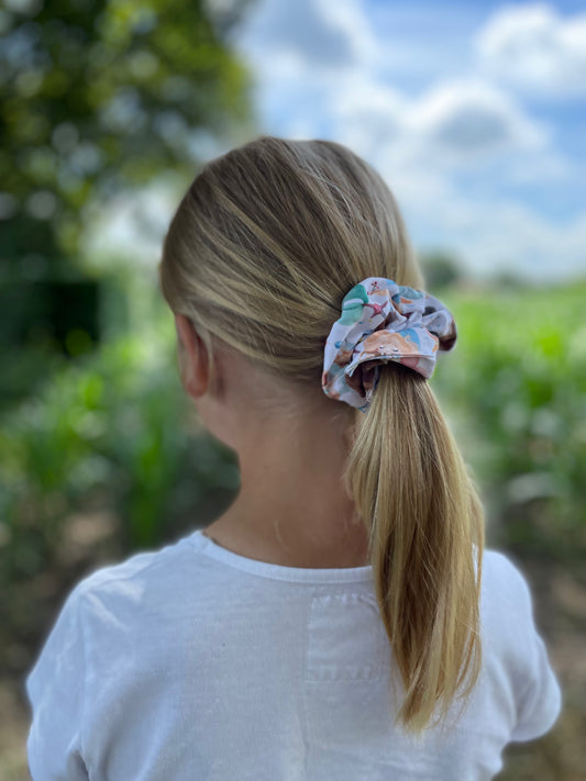Ellie scrunchie zeemeermin