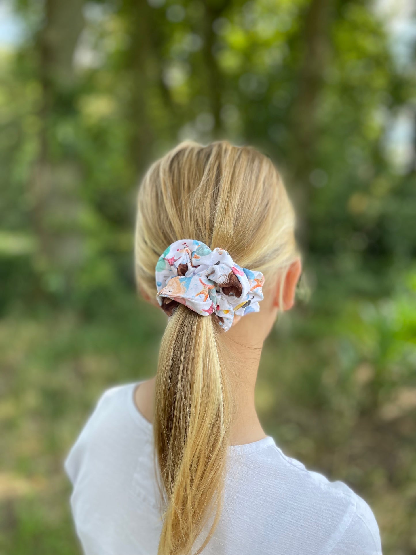 Zeemeermin scrunchie