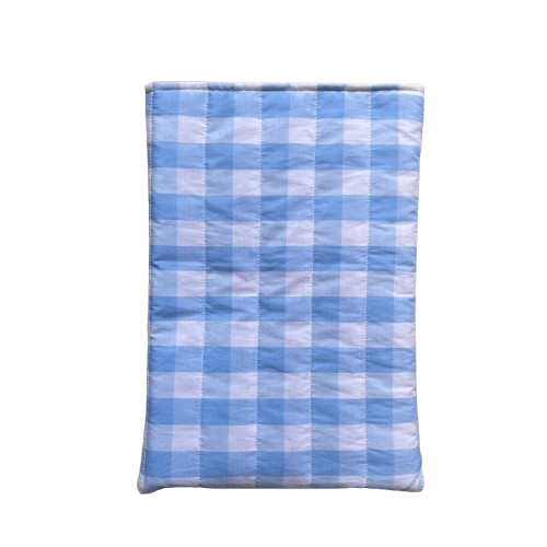 Gingham booksleeve