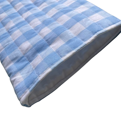 Gingham booksleeve