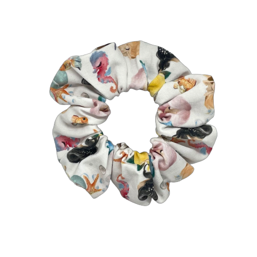 Zeemeermin scrunchie