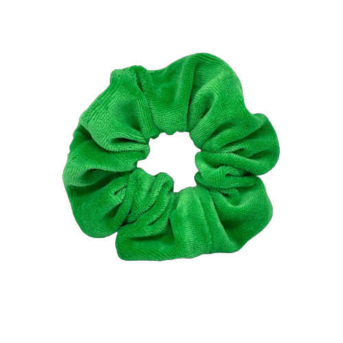 Groene scrunchie