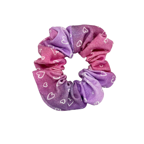 Ellie scrunchie hartjes