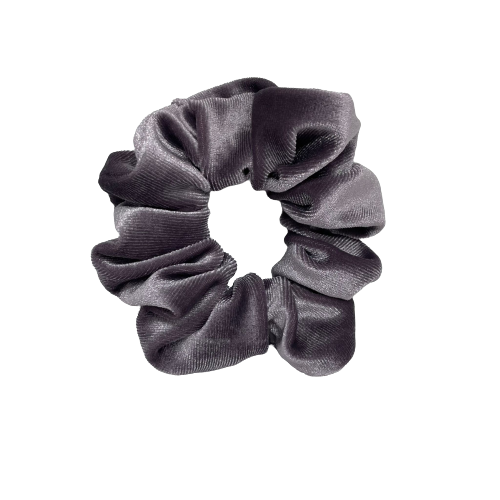 Lichtpaarse velvet scrunchie