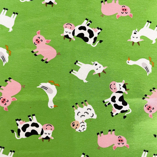 Groene boeren scrunchie
