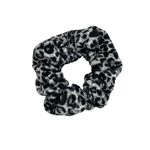 Blauwe panter scrunchie